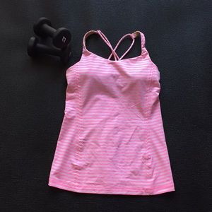 Lululemon tank with built in bra.
